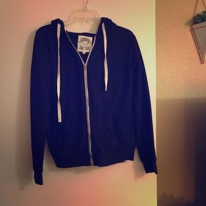 Simple soft black hoodie